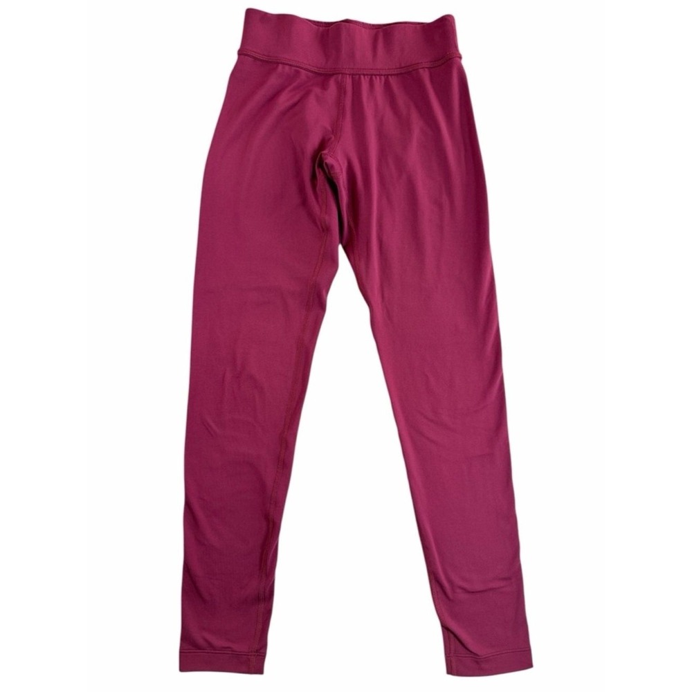 Cotopaxi Leggings Women XS Maroon‎ Fleece Lined Activewear